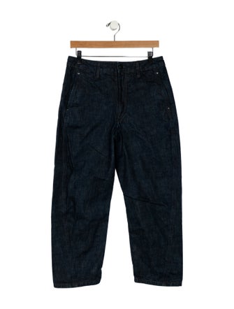 Lemaire Mid-Rise Straight Leg Jeans