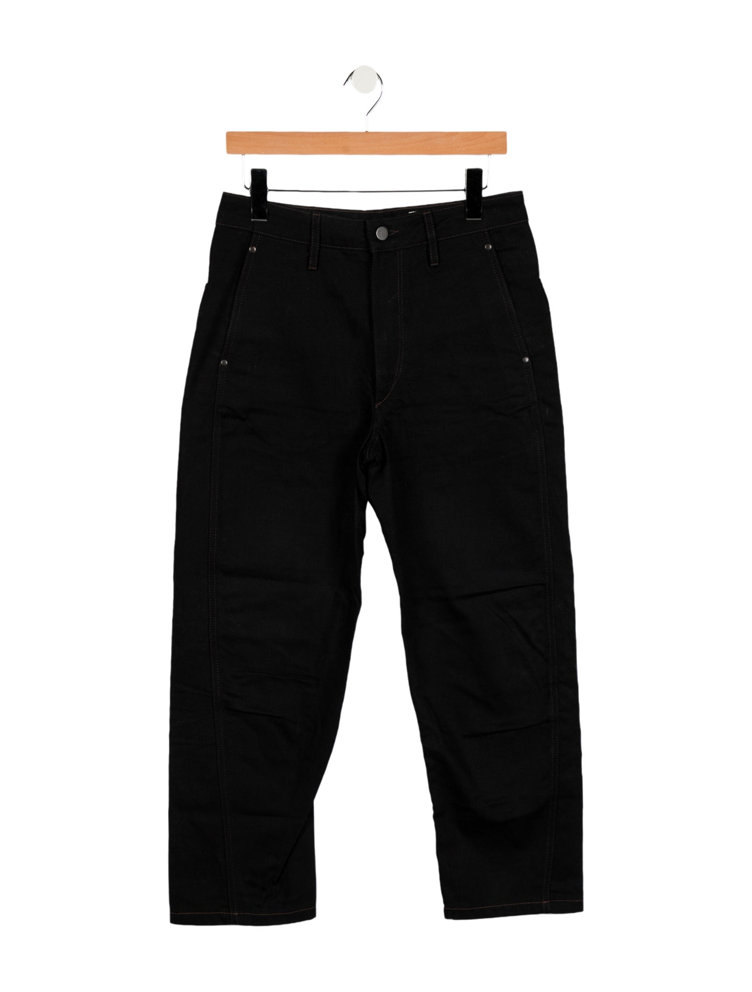 Lemaire High-Rise Straight Leg Jeans