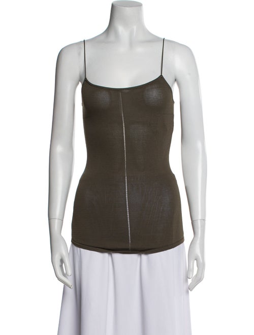 Lemaire Square Neckline Sleeveless Top