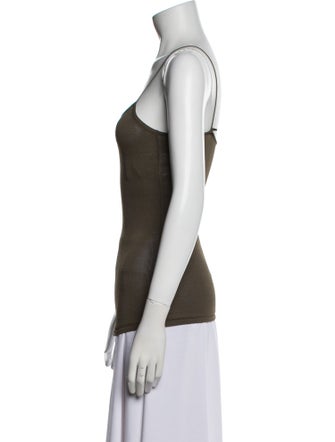 Lemaire Square Neckline Sleeveless Top