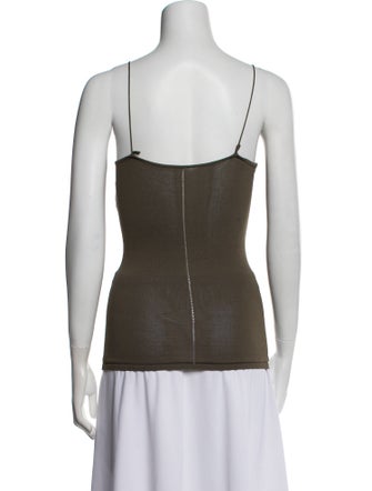 Lemaire Square Neckline Sleeveless Top