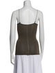 Lemaire Square Neckline Sleeveless Top