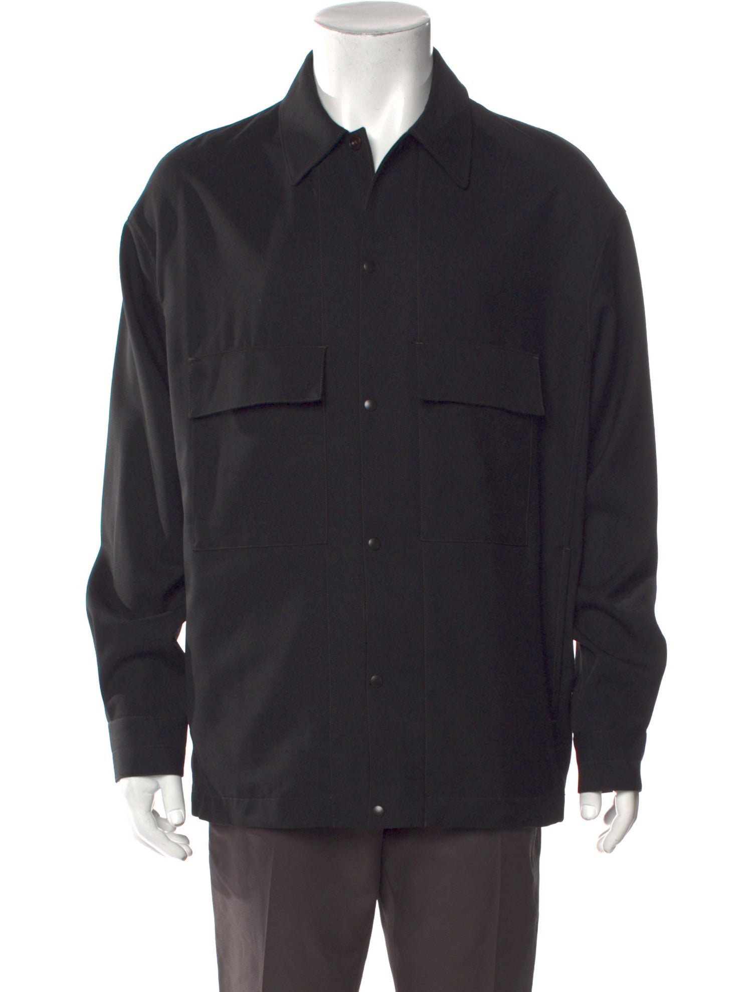 Lemaire Virgin Wool Long Sleeve Shirt