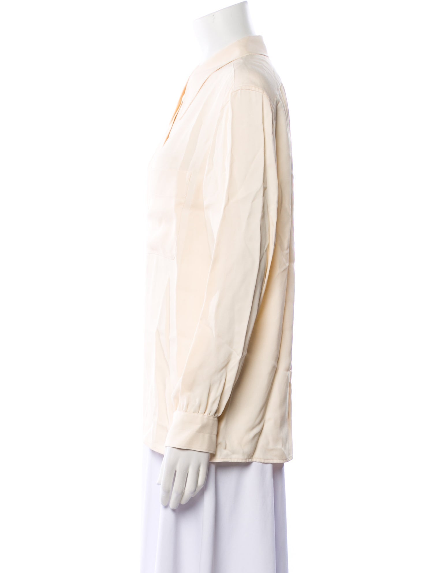 Lemaire Long Sleeve Button-Up Top