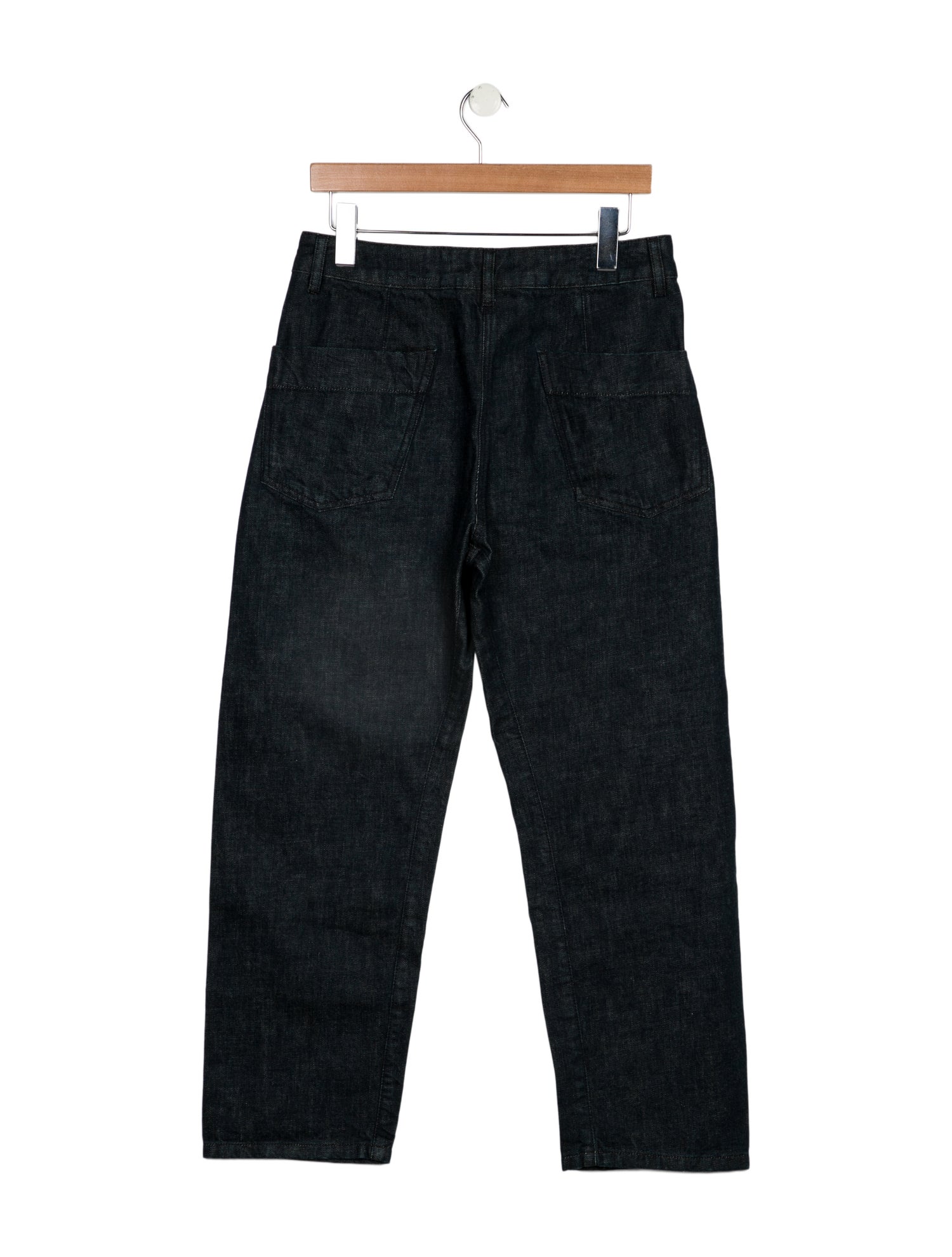 Lemaire High-Rise Straight Leg Jeans