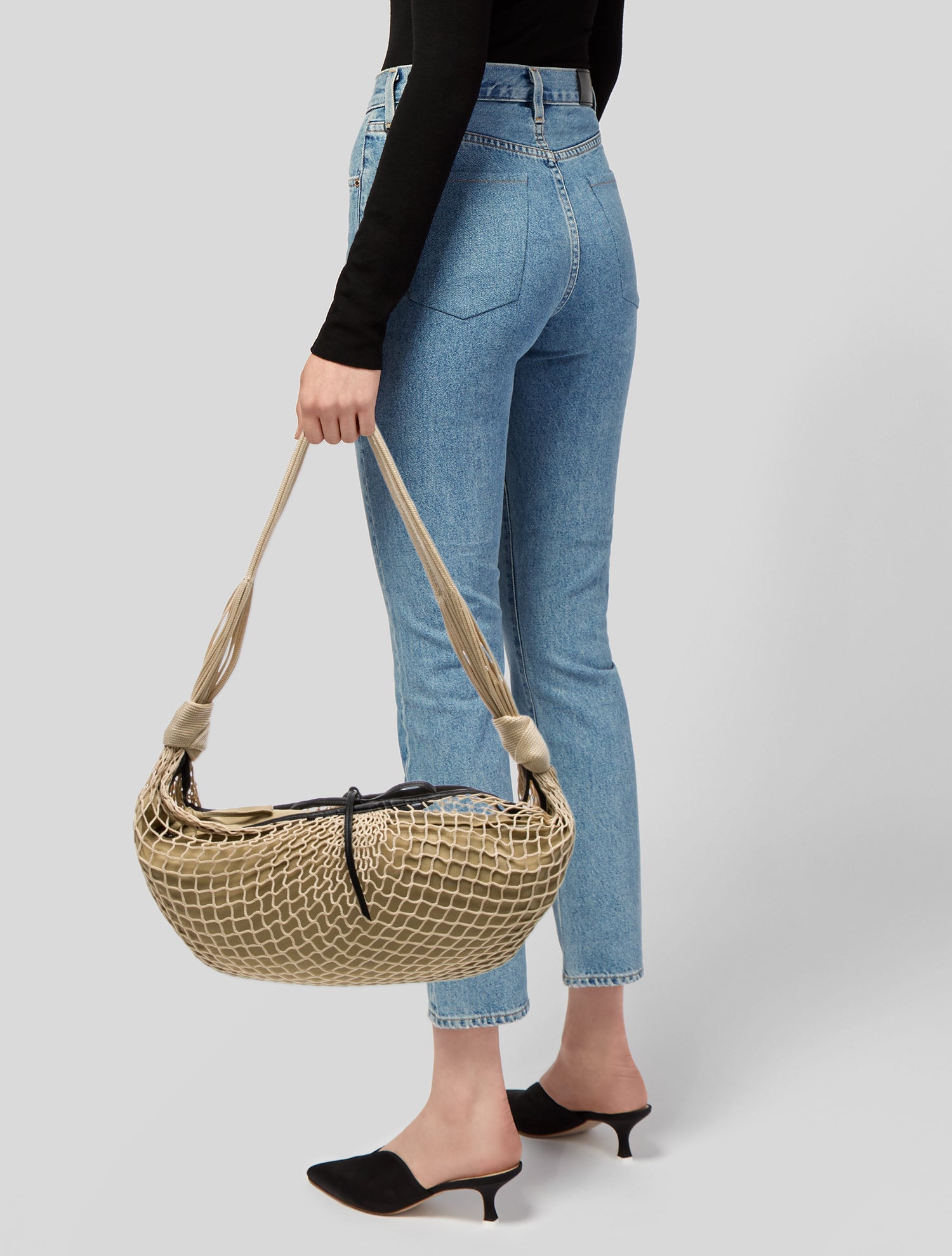 Lemaire Fortune Croissant Filt bag Small