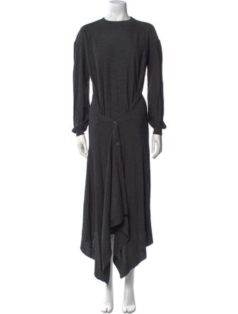 Lemaire Wool Midi Length Dress