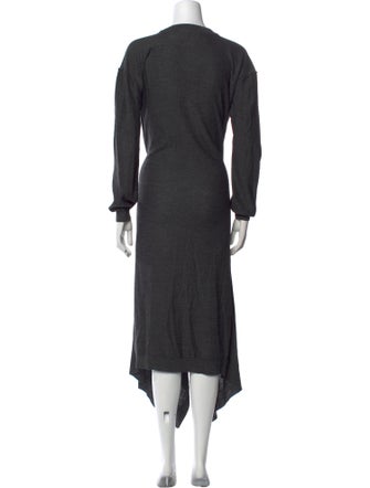 Lemaire Wool Midi Length Dress