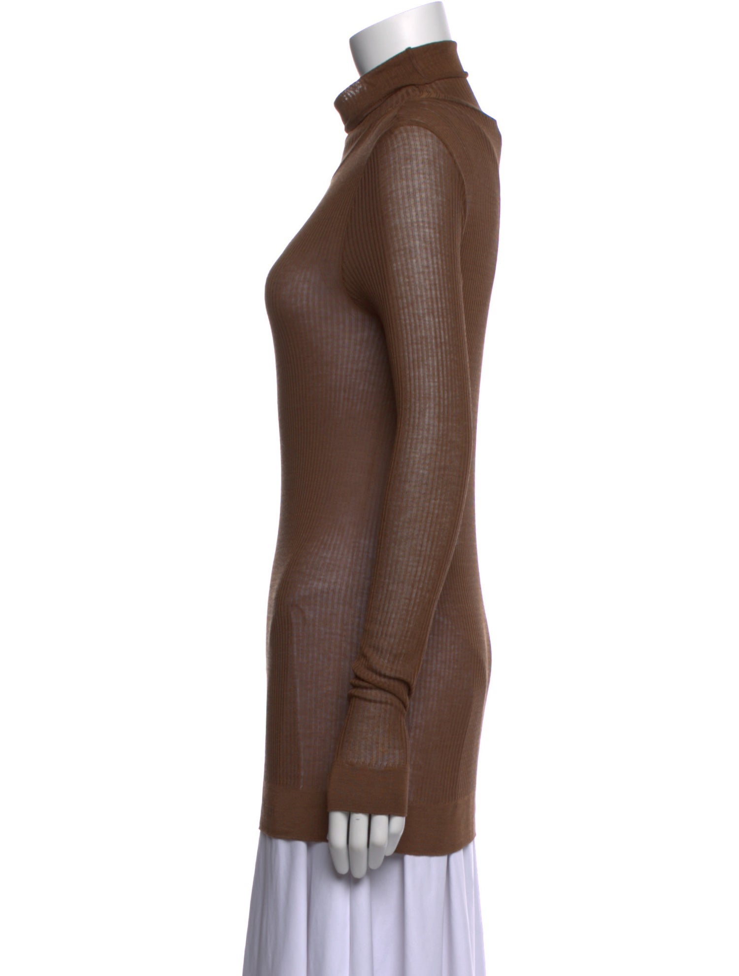 Lemaire Mock Neck Long Sleeve Top