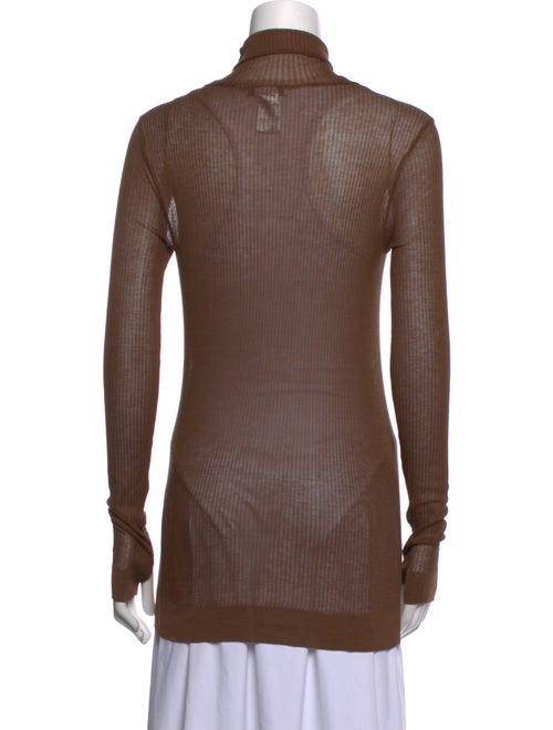 Lemaire Mock Neck Long Sleeve Top