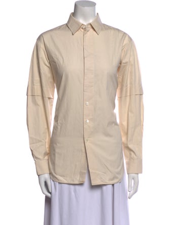 Lemaire Long Sleeve Button-Up Top