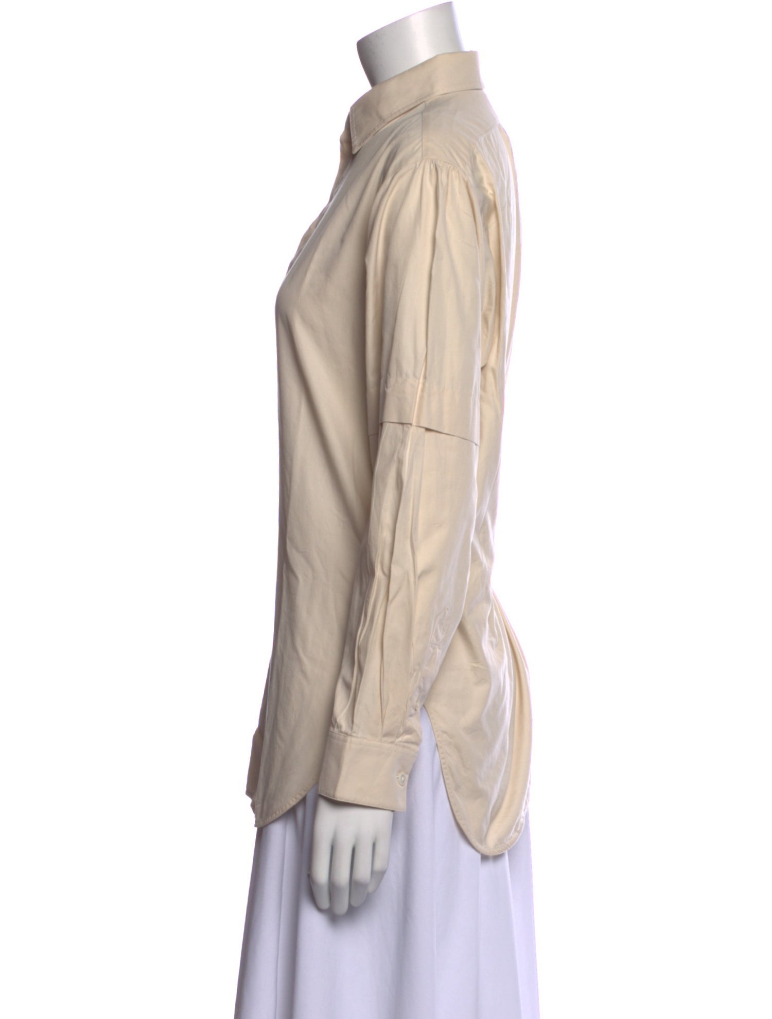 Lemaire Long Sleeve Button-Up Top