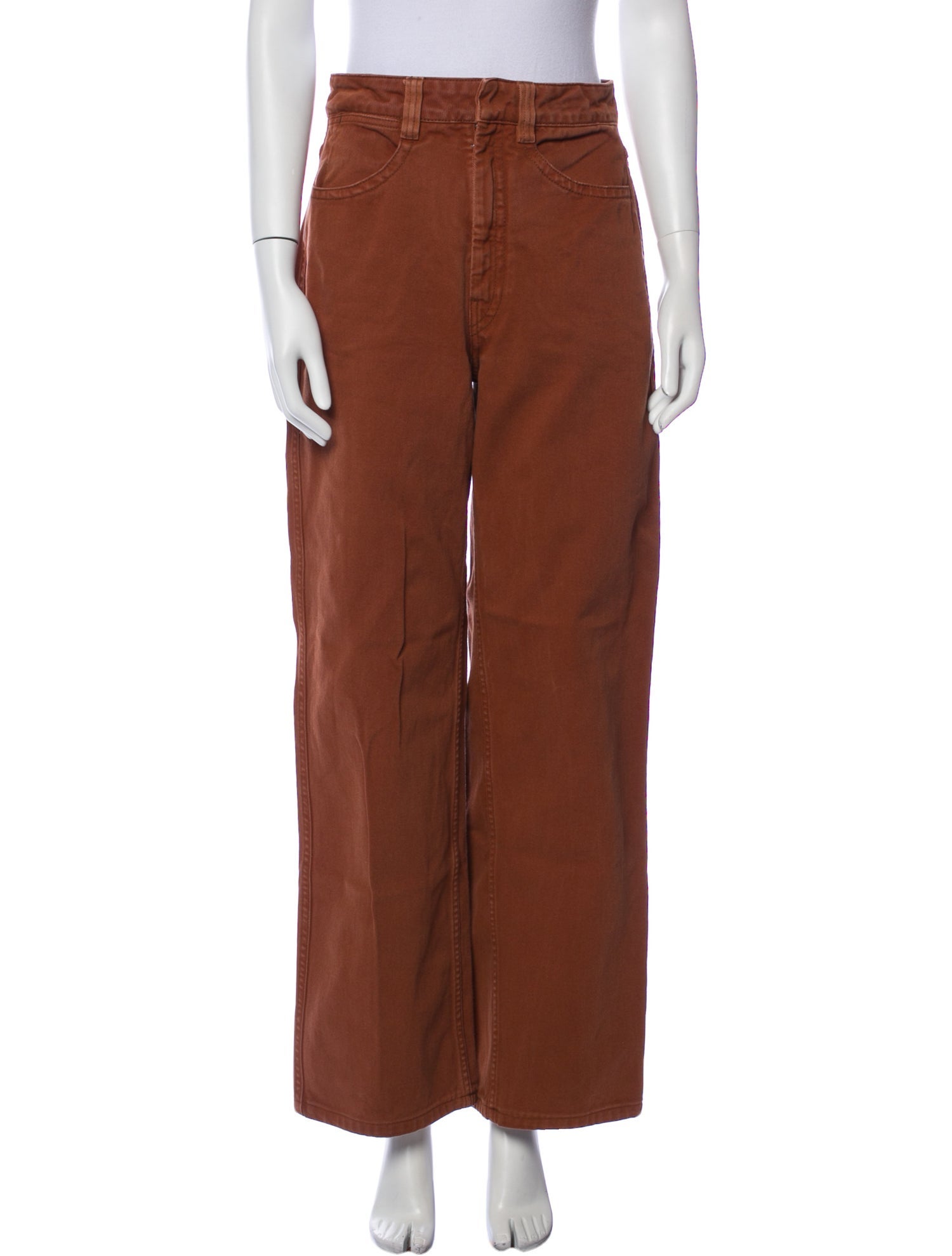 Lemaire High-Rise Wide Leg Jeans