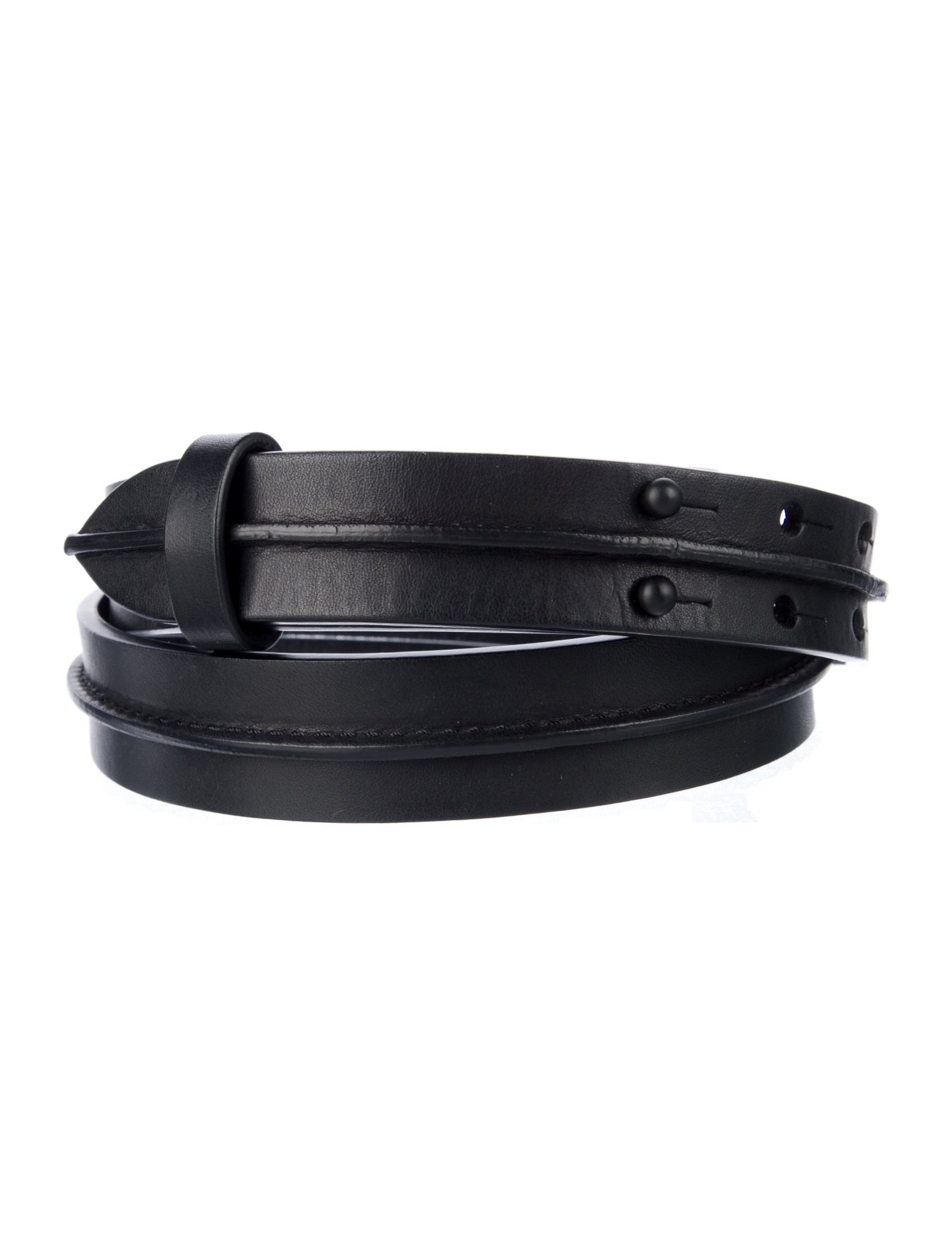Lemaire Skinny Leather Waist Belt