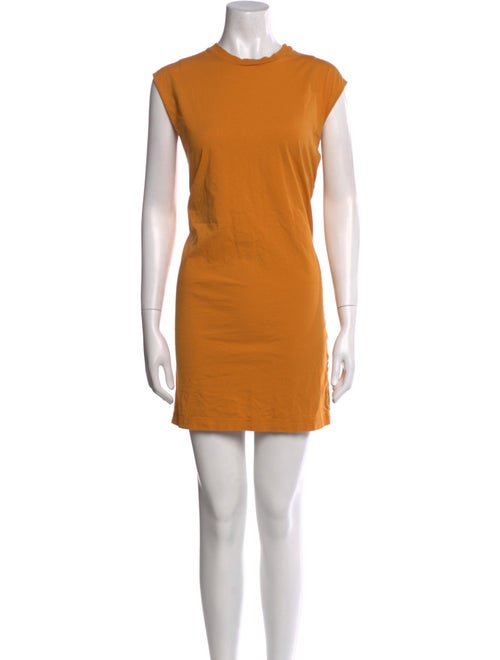 Lemaire Crew Neck Mini Dress