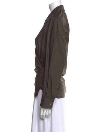 Lemaire Long Sleeve Button-Up Top