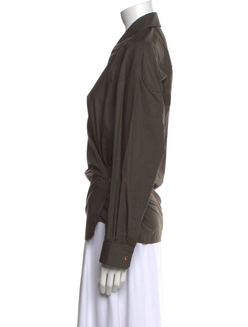 Lemaire Long Sleeve Button-Up Top