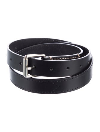 Lemaire Skinny Leather Belt