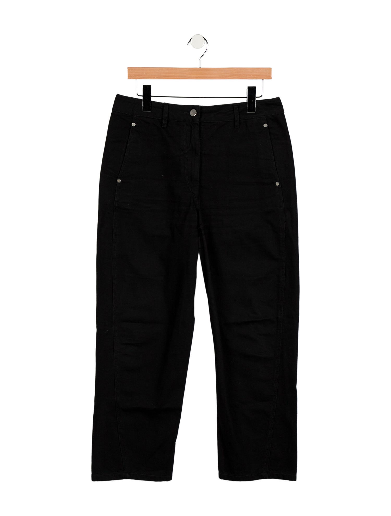 Lemaire High-Rise Straight Leg Jeans