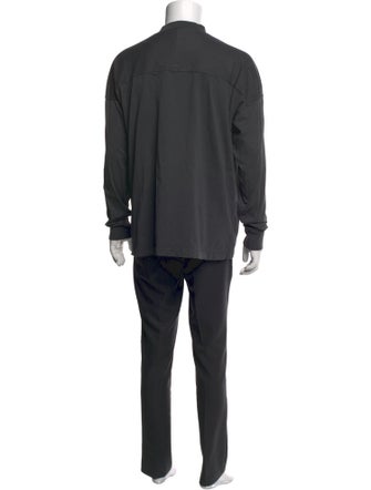 Lemaire Mock Neck Long Sleeve T-Shirt