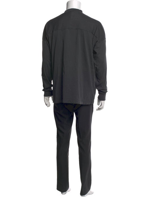 Lemaire Mock Neck Long Sleeve T-Shirt