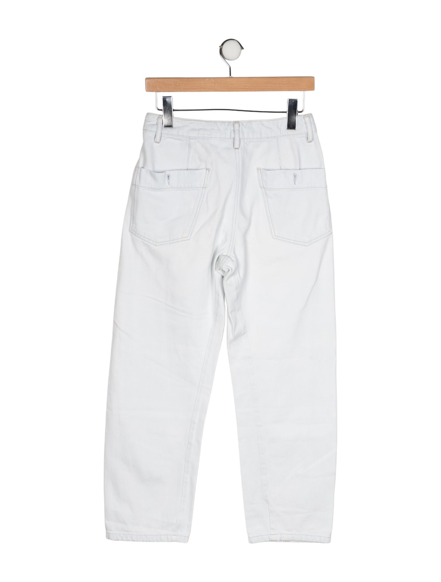 Lemaire High-Rise Straight Leg Jeans