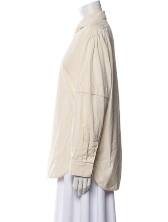 Lemaire Long Sleeve Button-Up Top