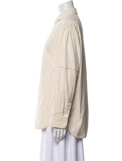 Lemaire Long Sleeve Button-Up Top