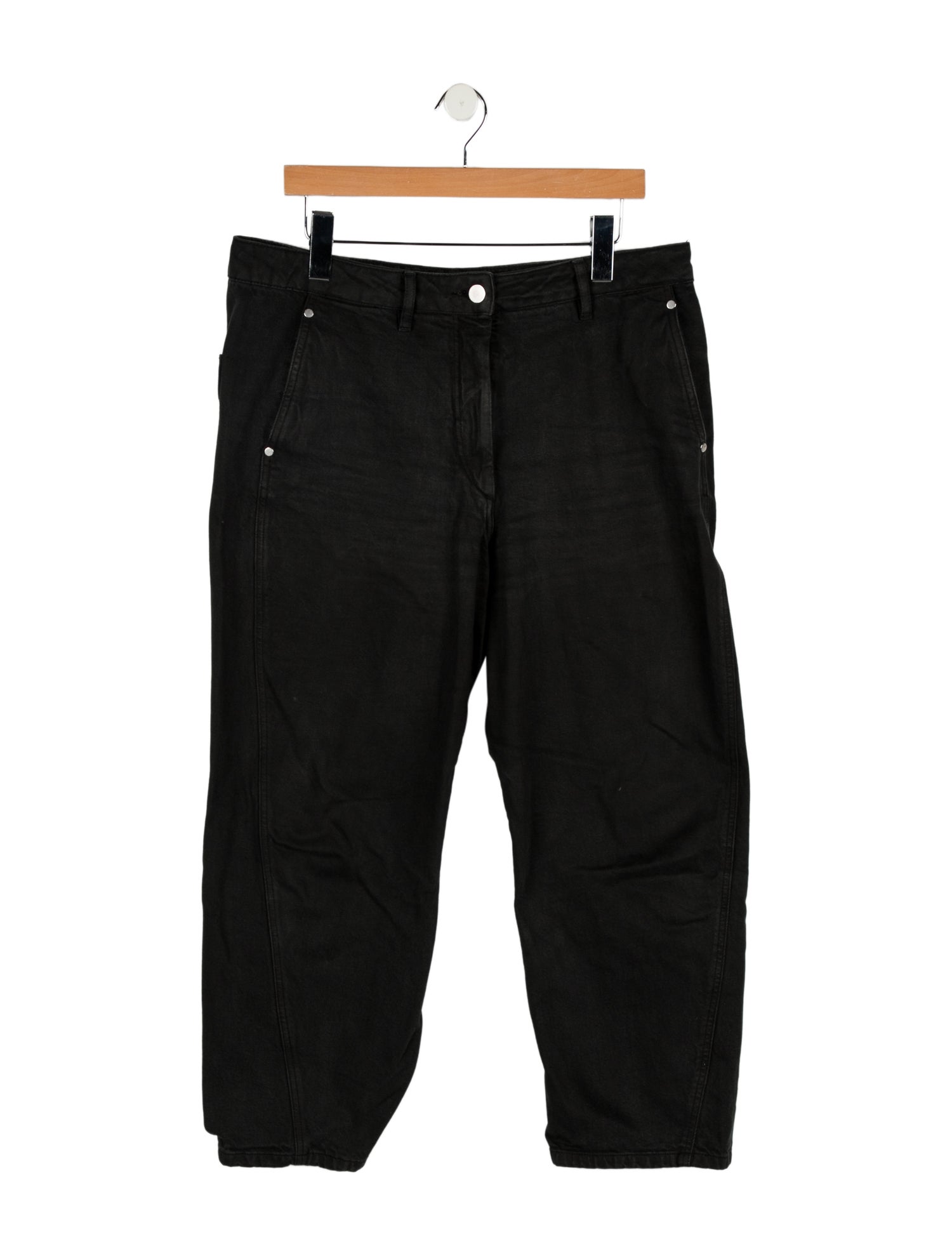 Lemaire High-Rise Straight Leg Jeans