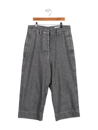 Lemaire High-Rise Wide Leg Jeans