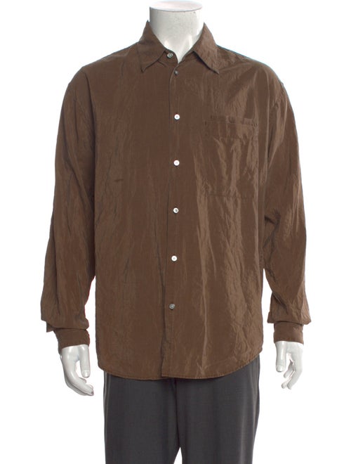 Lemaire Silk Long Sleeve Shirt