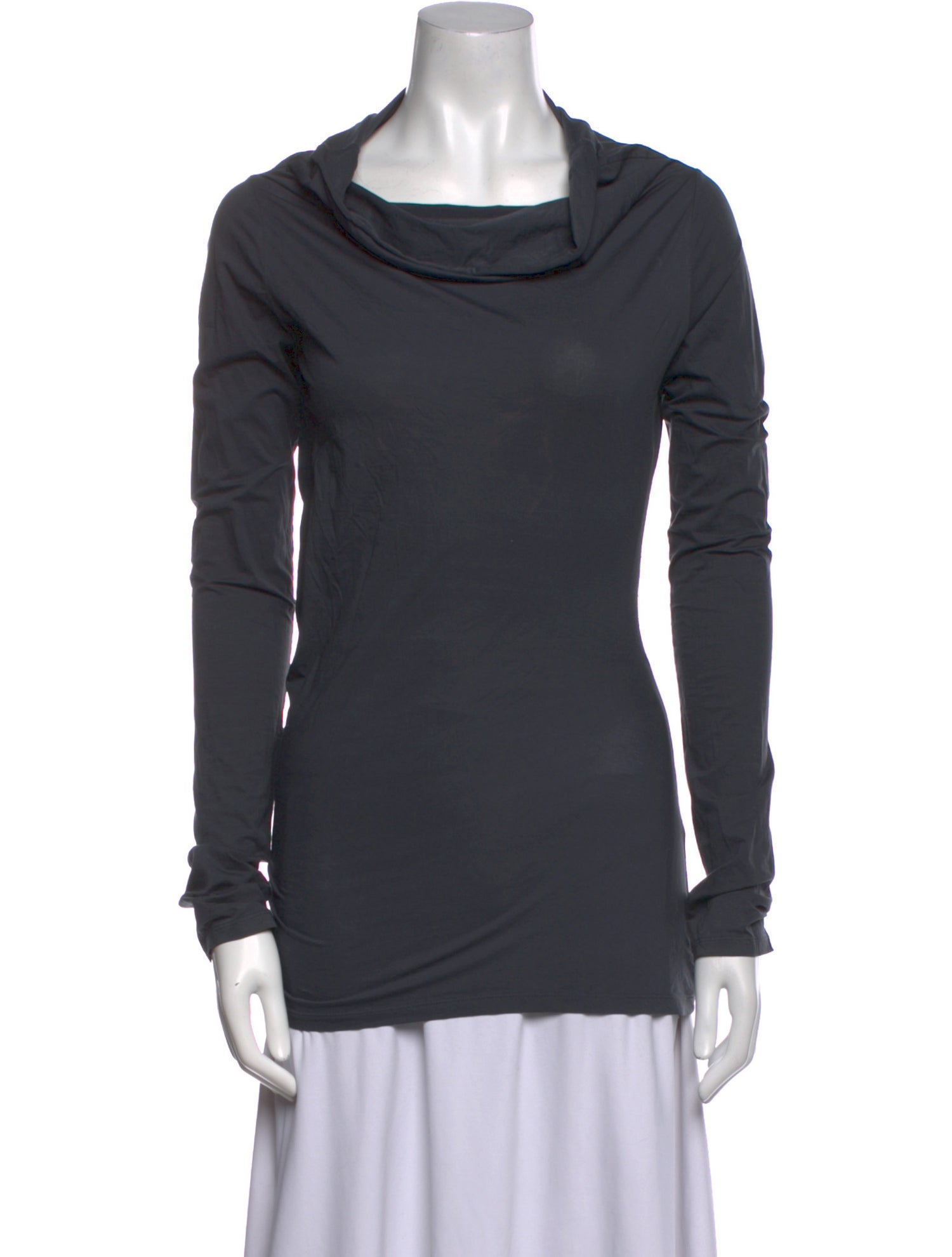 Lemaire Cowl Neck Long Sleeve Top