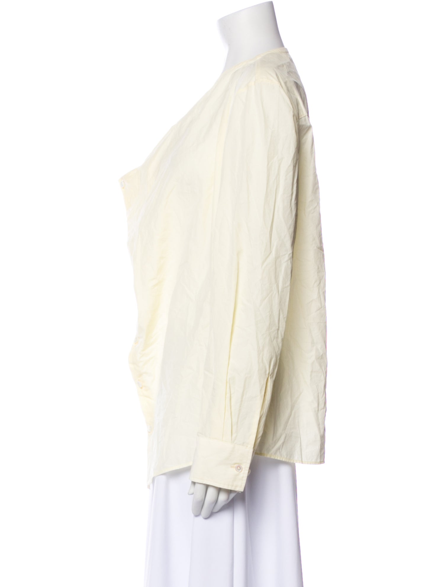 Lemaire Cowl Neck Long Sleeve Blouse w/ Tags