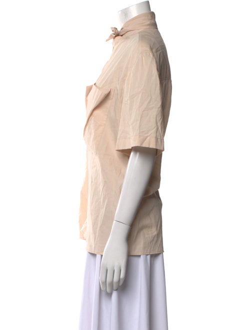 Lemaire Short Sleeve Button-Up Top