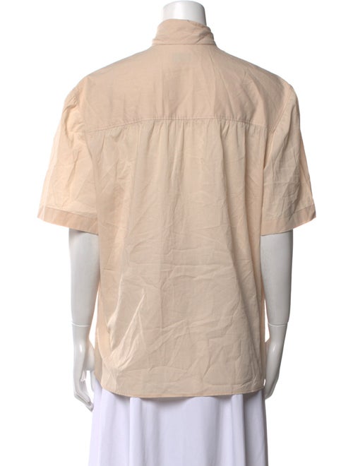 Lemaire Short Sleeve Button-Up Top