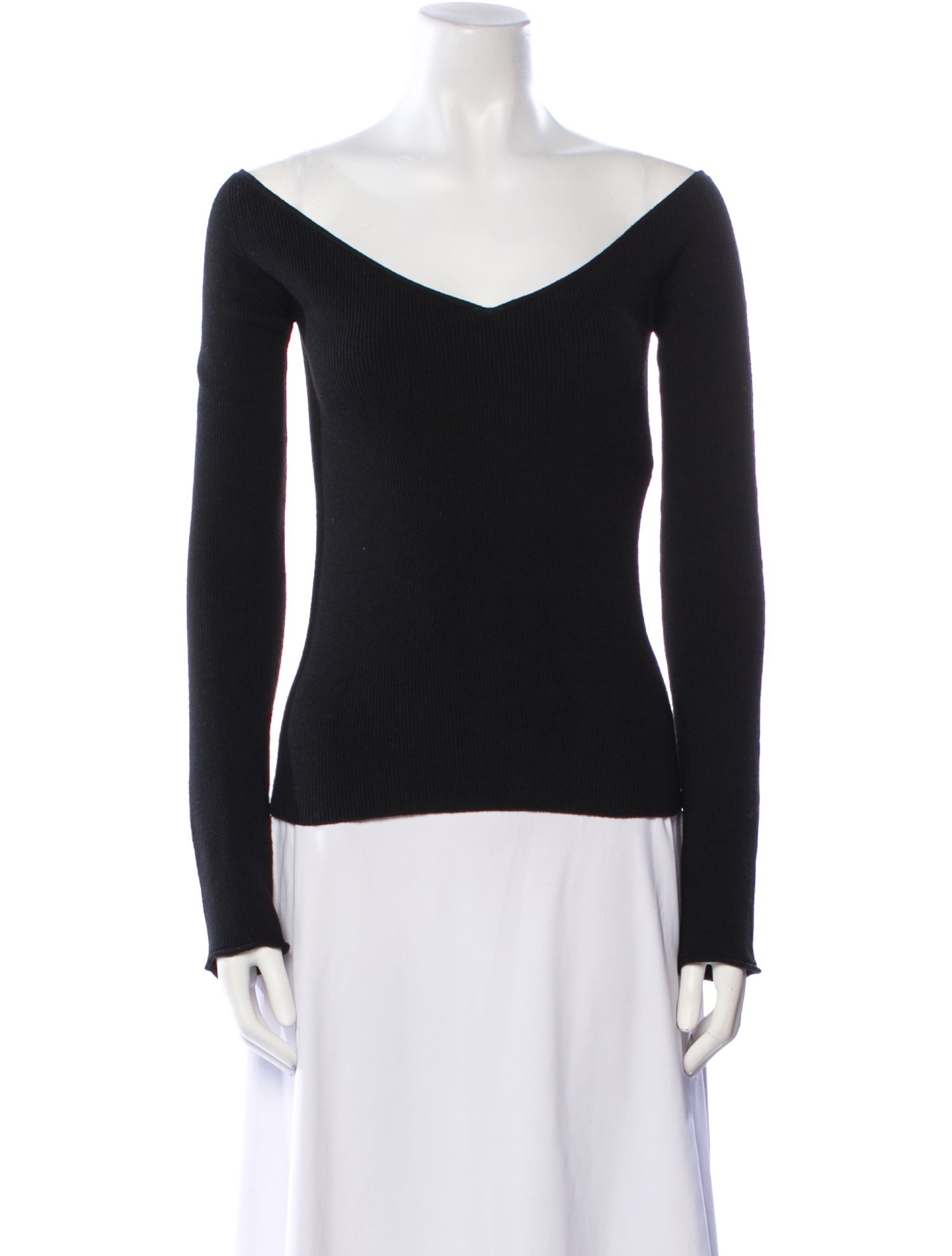 Lemaire Wool V-Neck Sweater