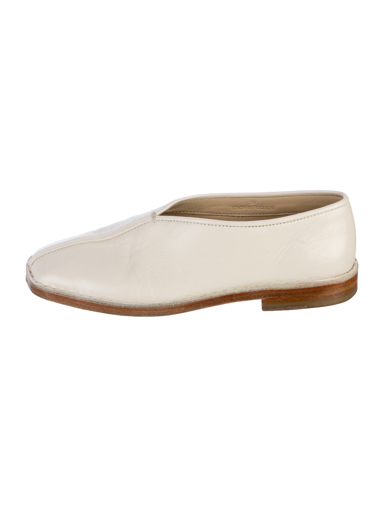 Lemaire Leather Flats