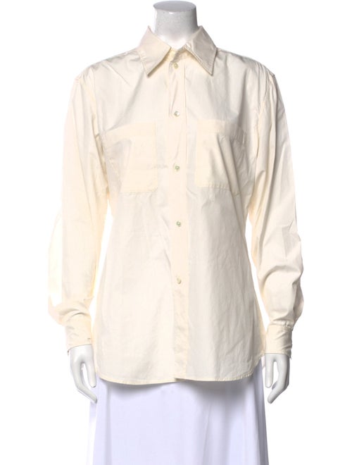Lemaire Long Sleeve Button-Up Top