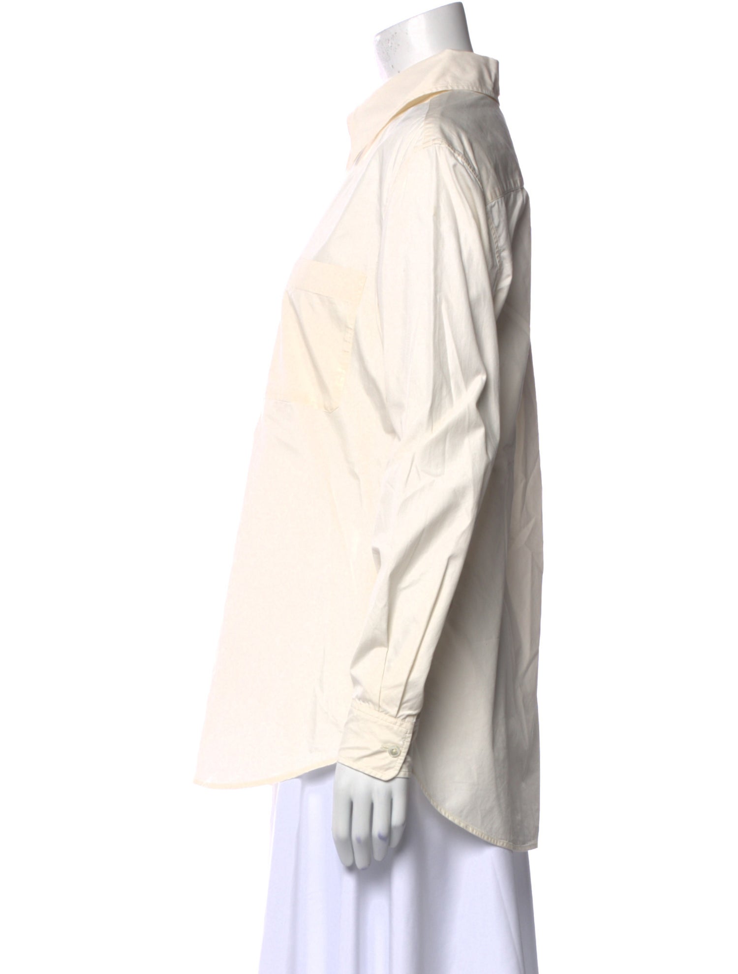 Lemaire Long Sleeve Button-Up Top