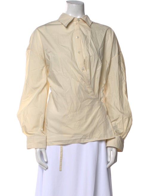 Lemaire Long Sleeve Button-Up Top