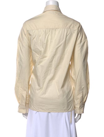 Lemaire Long Sleeve Button-Up Top