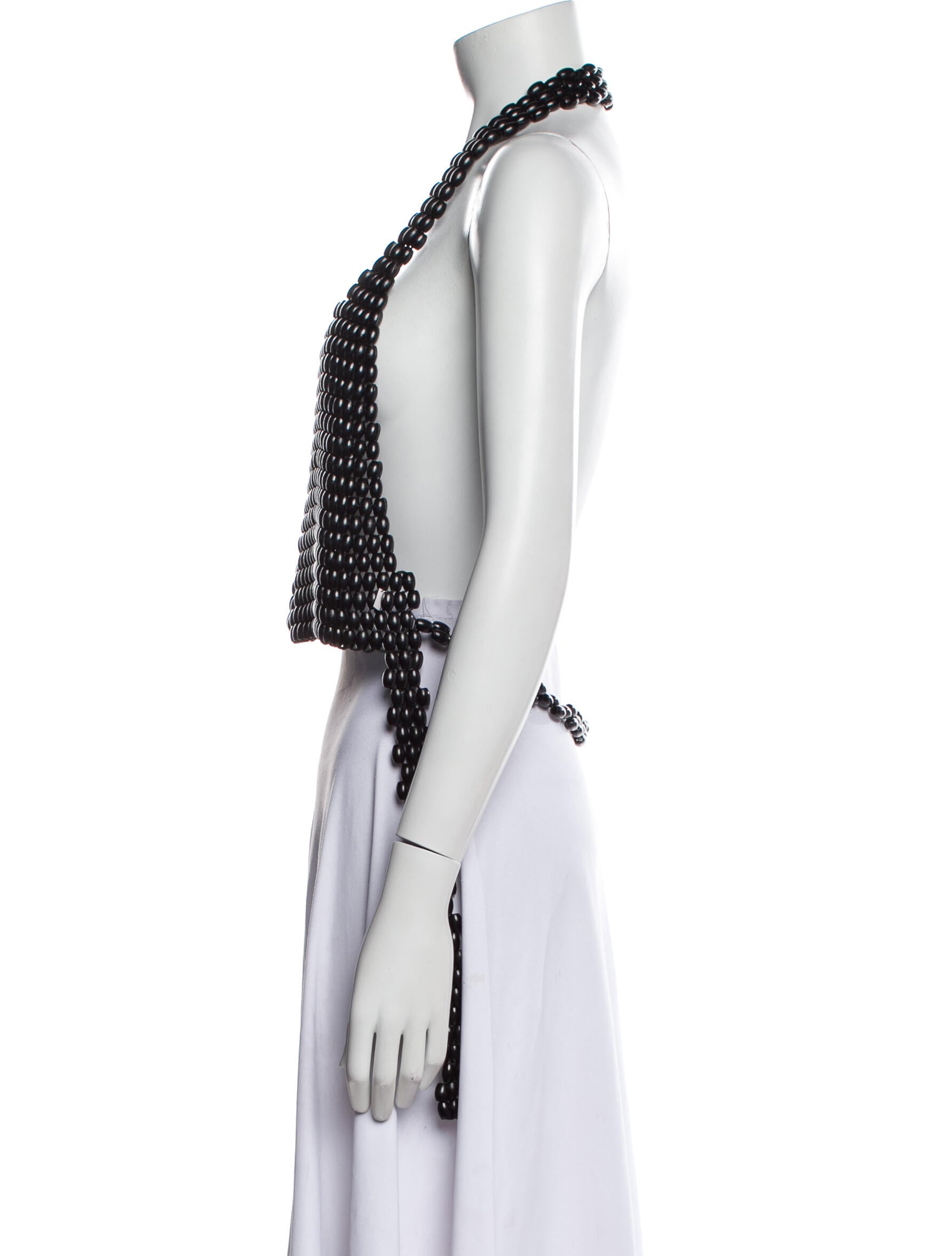 Lemaire Halterneck Sleeveless Crop Top