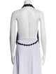 Lemaire Halterneck Sleeveless Crop Top