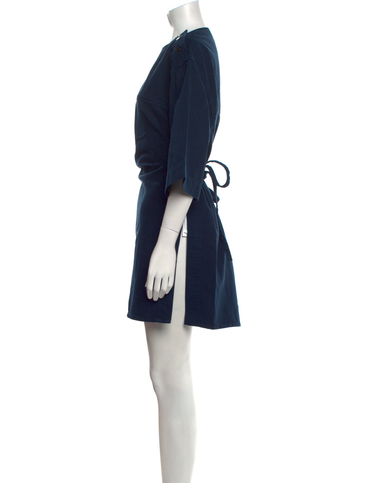 Lemaire Crew Neck Mini Dress