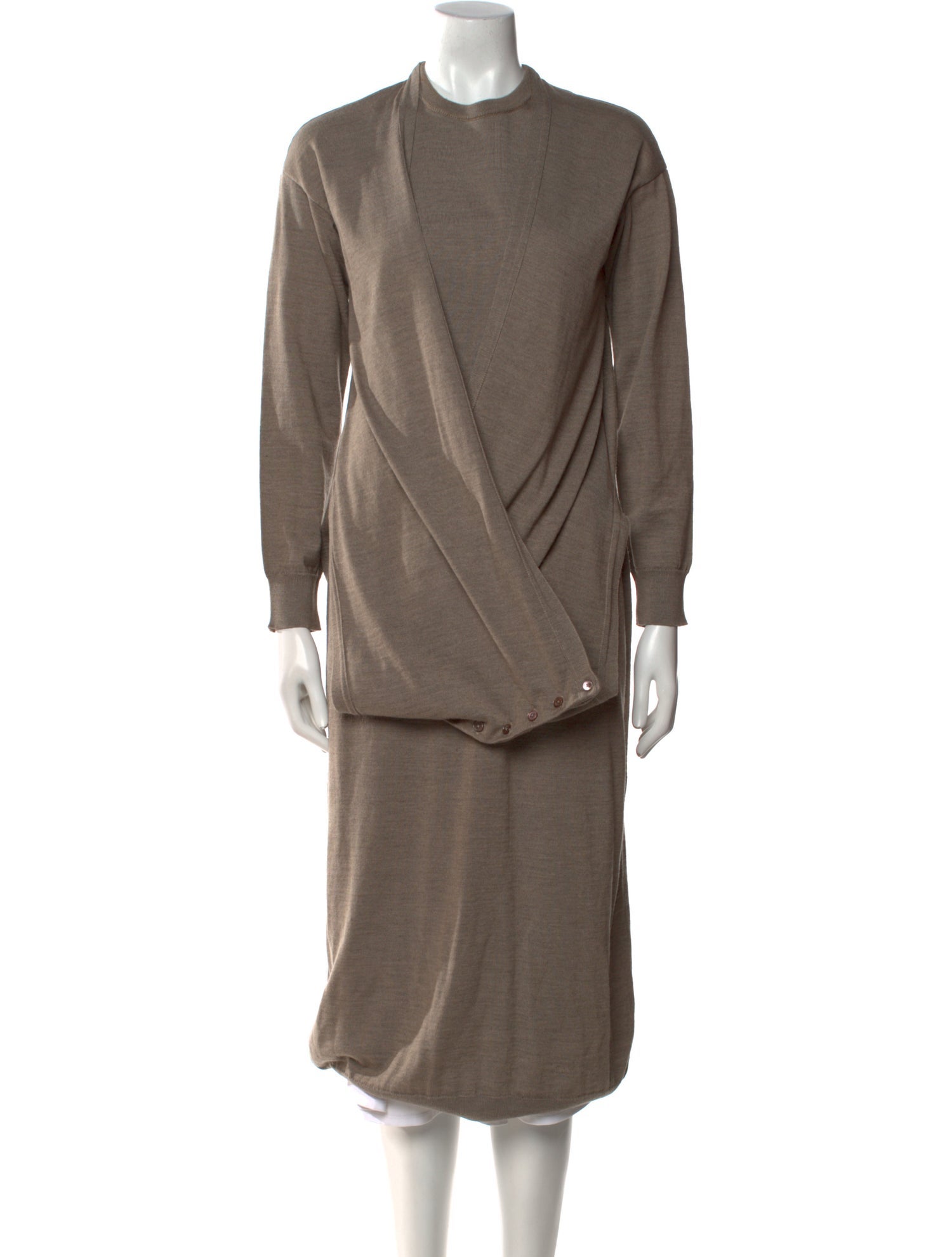 Lemaire Cowl Neck Sweater