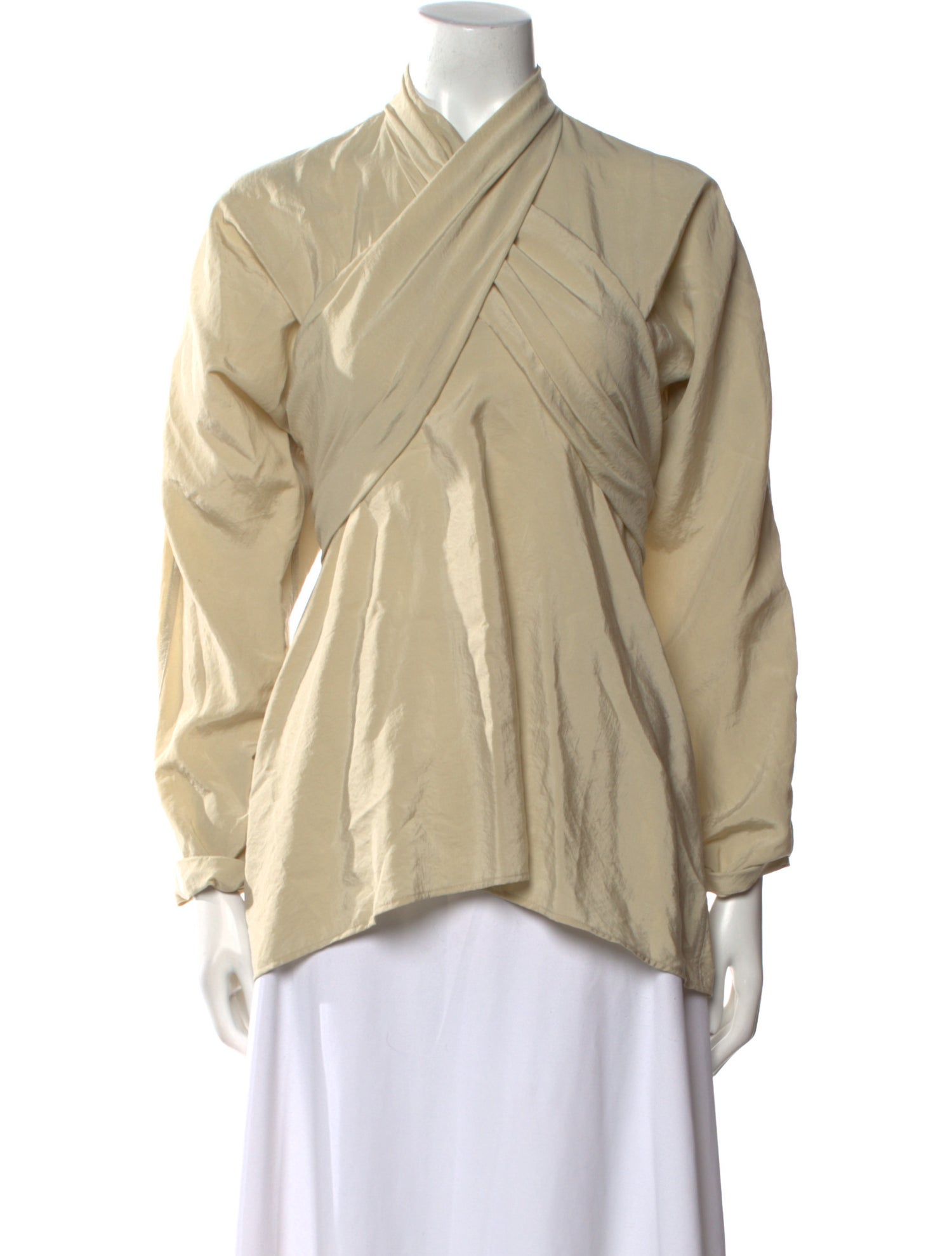 Lemaire Silk Cowl Neck Blouse