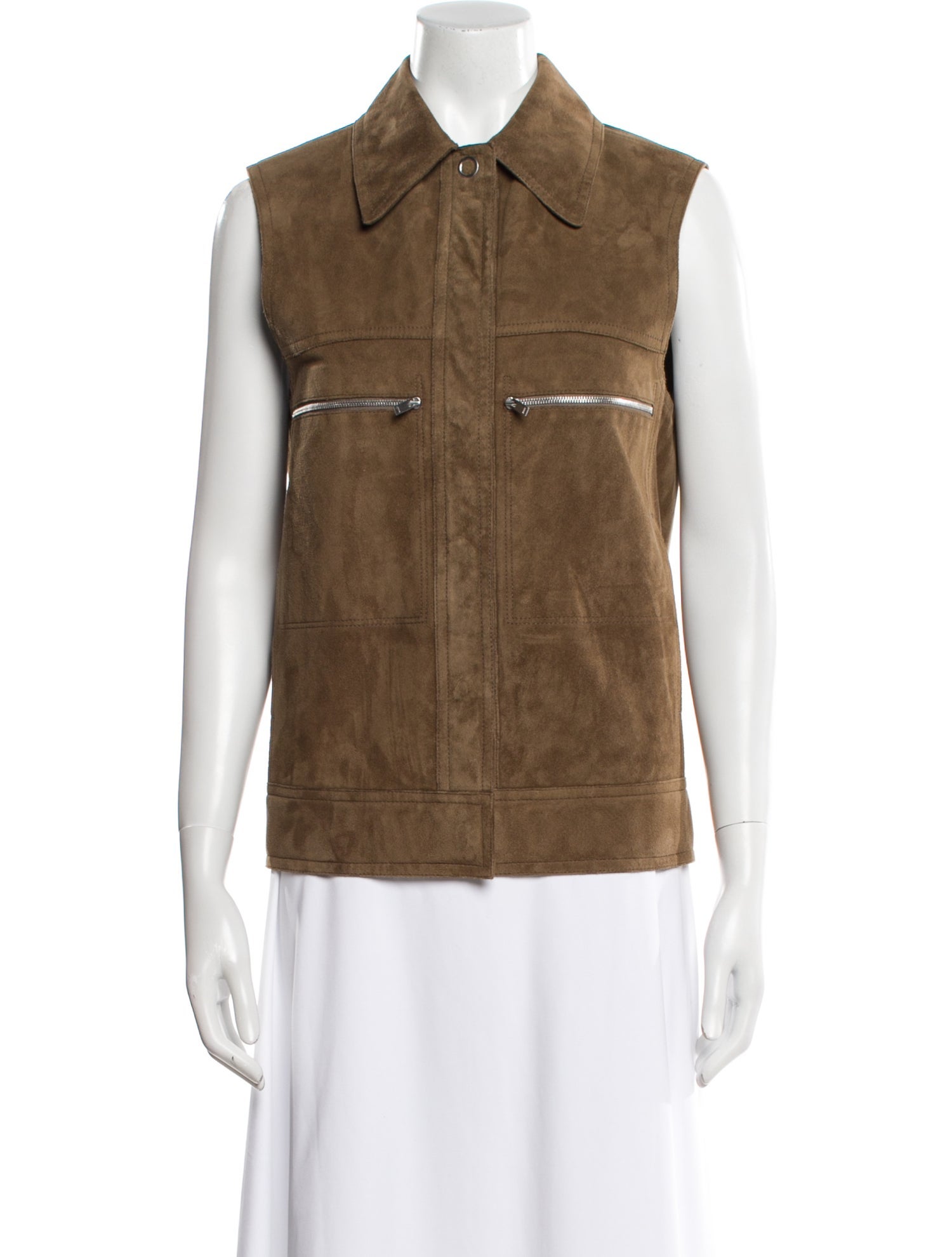 Lemaire Leather Fur Jacket