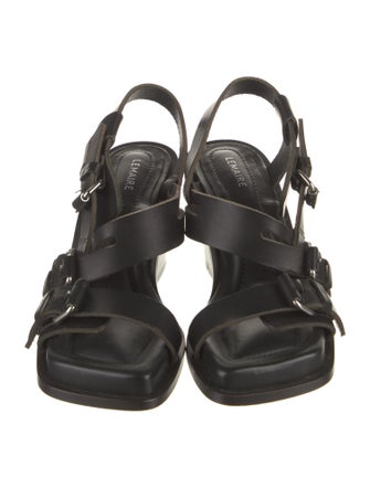 Lemaire Leather Slingback Sandals