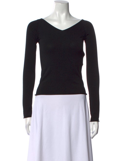 Lemaire V-Neck Long Sleeve Top
