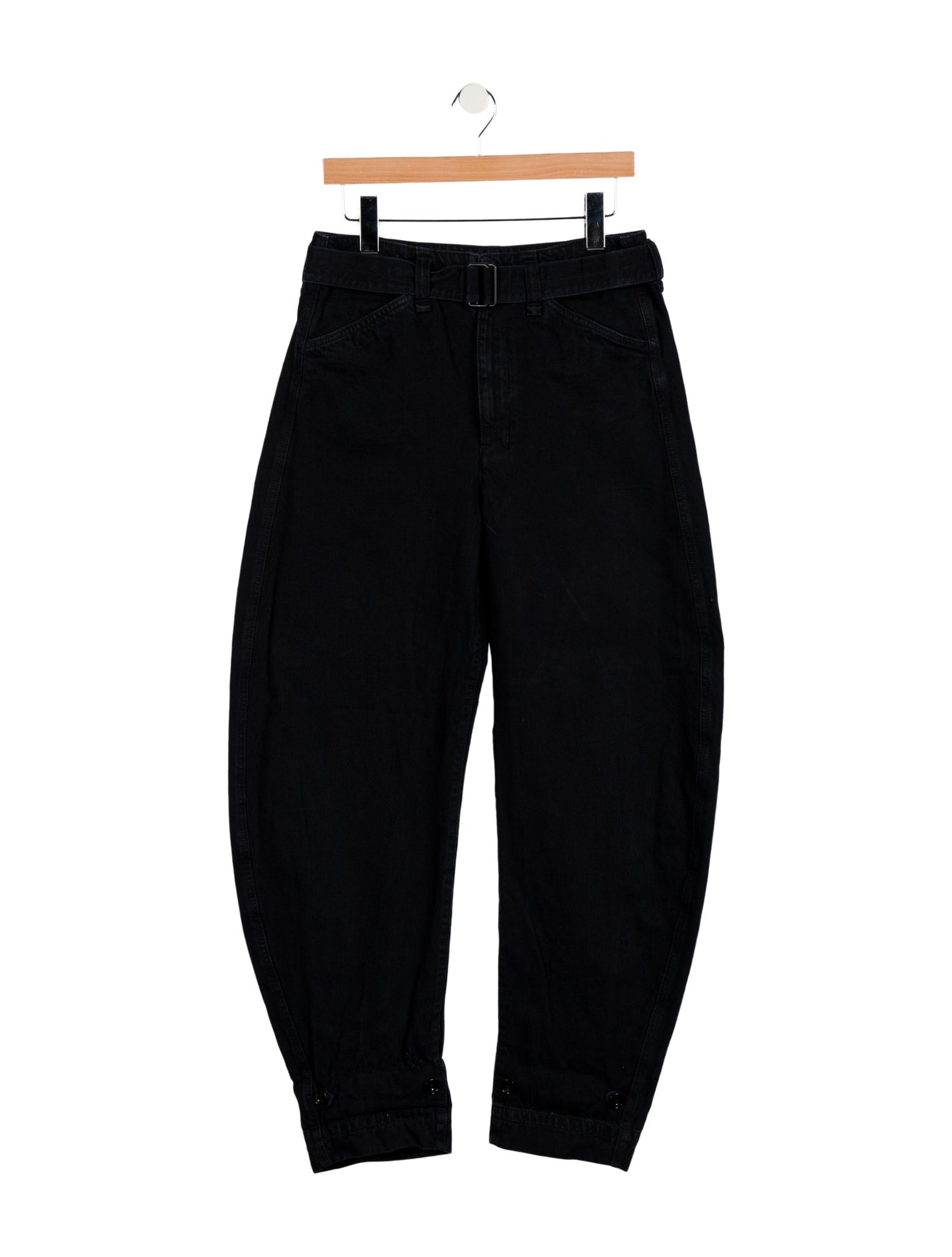 Lemaire High-Rise Straight Leg Jeans